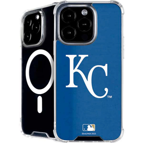 MLB Kansas City Royals - Solid Distressed iPhone 16 Pro MagSafe Case